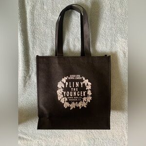 Pliny the Younger Black Tote 3 Beer Bottle Russian River Brewing Company NWOT